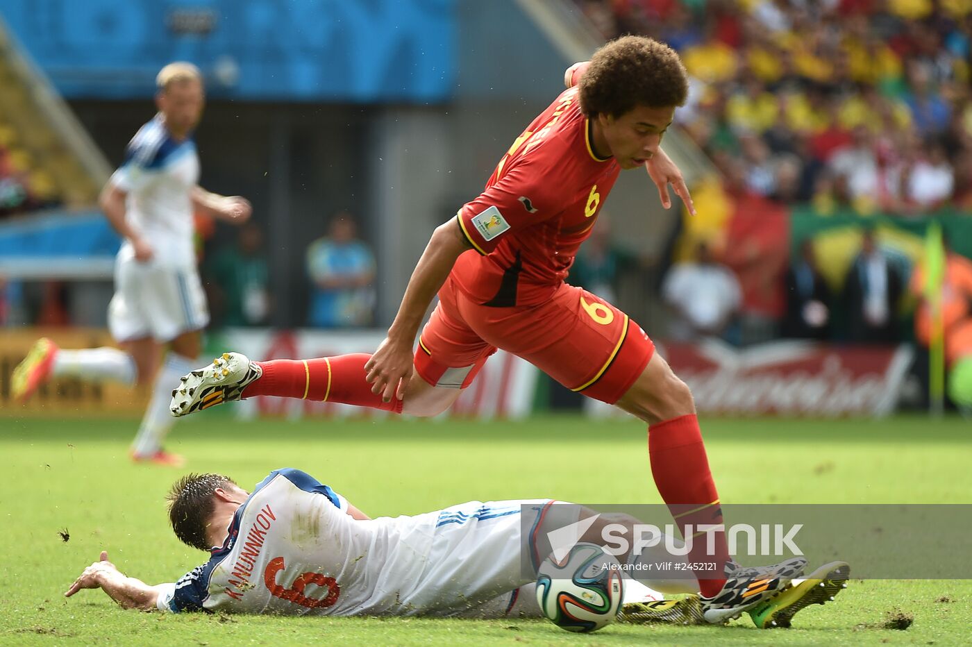 2014 FIFA World Cup. Belgium vs. Russia