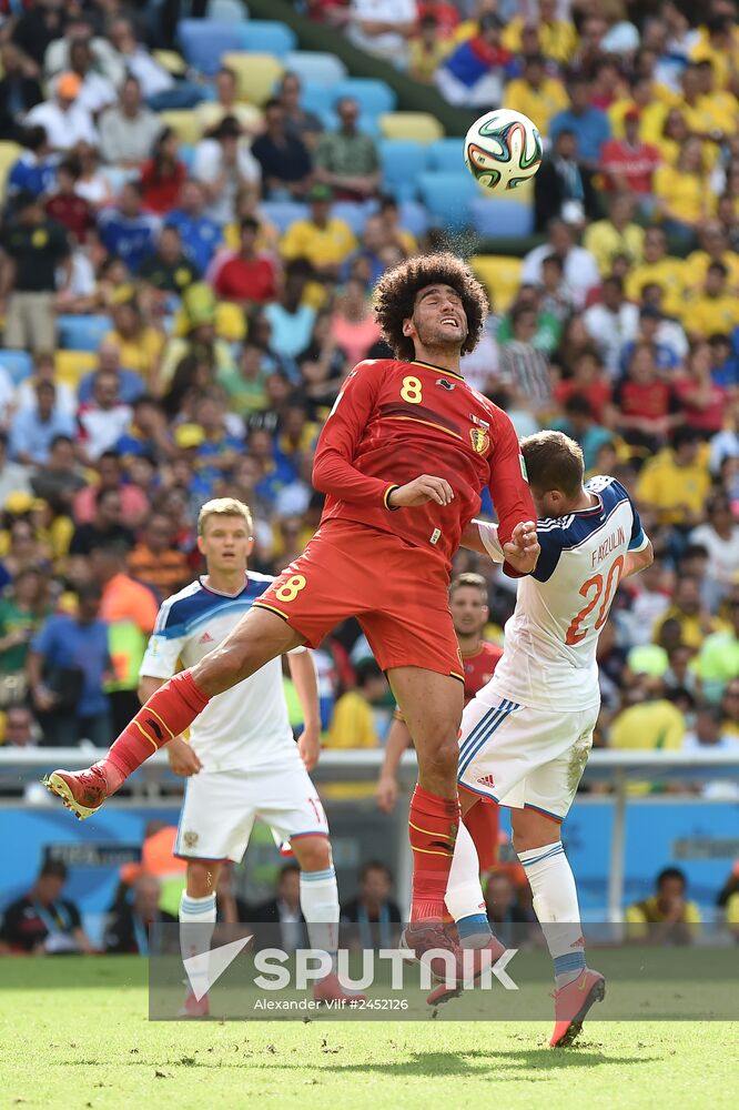 2014 FIFA World Cup. Belgium vs. Russia