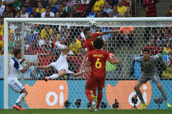 2014 FIFA World Cup. Belgium vs. Russia