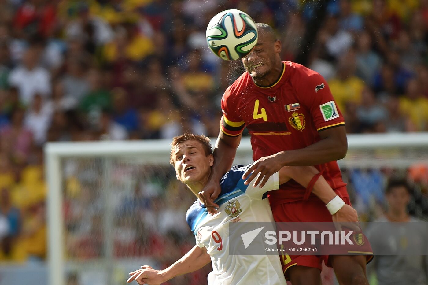 2014 FIFA World Cup. Belgium vs. Russia