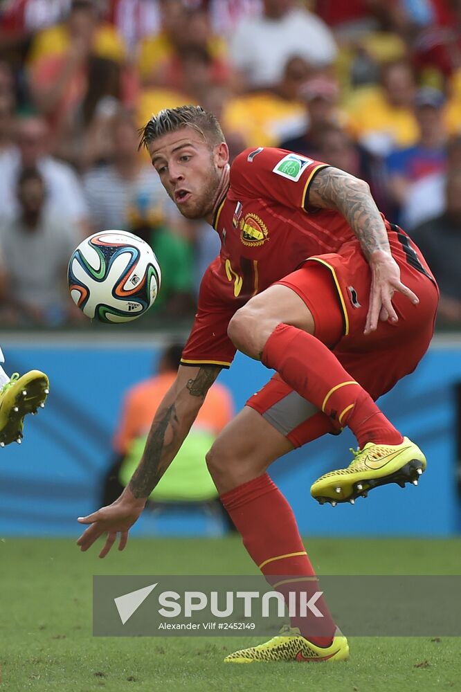 2014 FIFA World Cup. Belgium vs. Russia