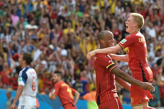 2014 FIFA World Cup. Belgium vs. Russia