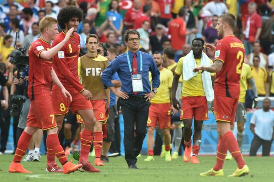 2014 FIFA World Cup. Belgium vs. Russia