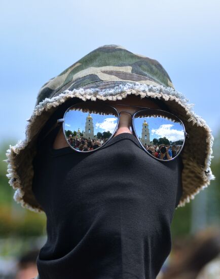 Recruits sworn in for Azov Battalion in Kiev