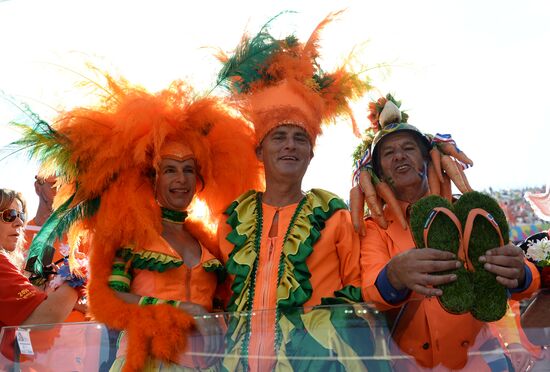 2014 FIFA World Cup. Netherlands vs. Chile