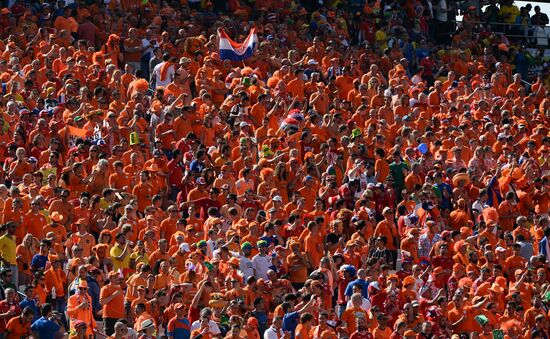 2014 FIFA World Cup. Netherlands vs. Chile