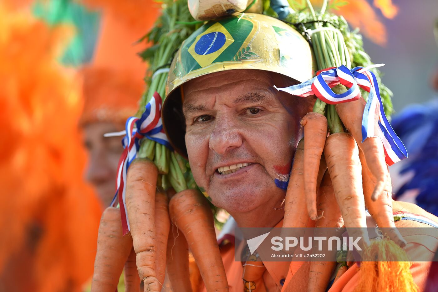 2014 FIFA World Cup. Netherlands vs. Chile