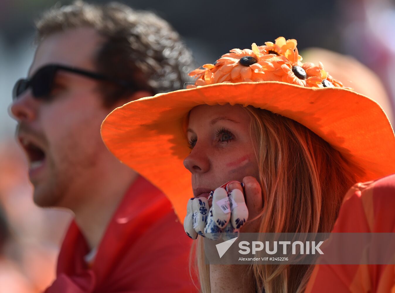 2014 FIFA World Cup. Netherlands vs. Chile