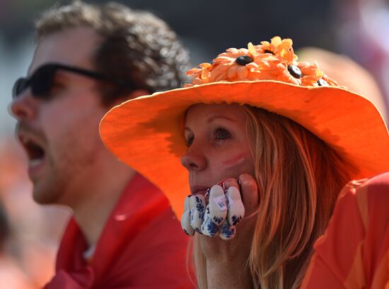 2014 FIFA World Cup. Netherlands vs. Chile