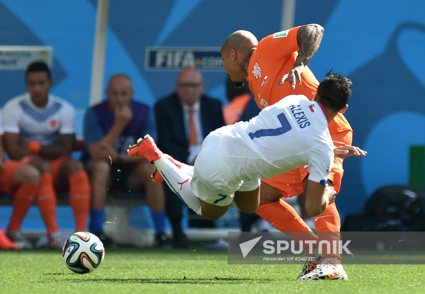 FIFA World Cup 2014. Netherlands vs. Chile
