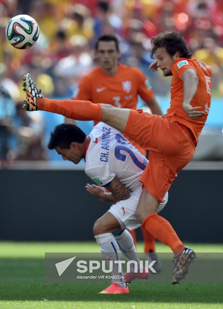 FIFA World Cup 2014. Netherlands vs. Chile