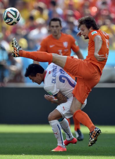 FIFA World Cup 2014. Netherlands vs. Chile