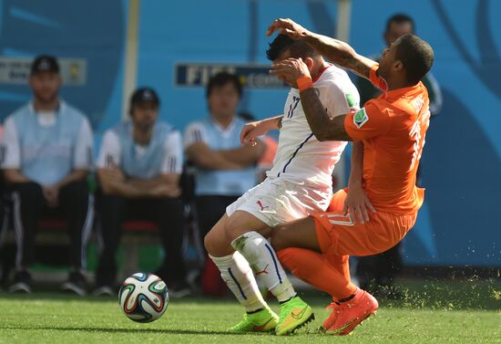FIFA World Cup 2014. Netherlands vs. Chile