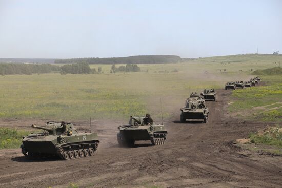 Sudden operational readiness test of Central Military District and airborne troops