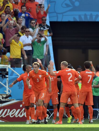 FIFA World Cup 2014. Netherlands vs. Chile