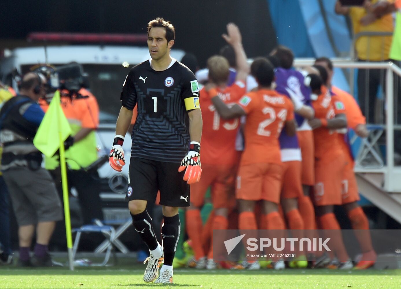 FIFA World Cup 2014. Netherlands vs. Chile