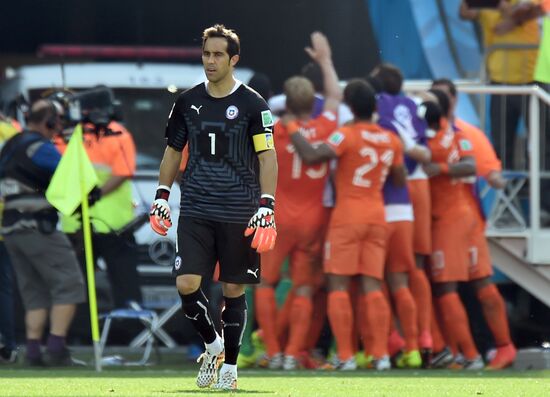 FIFA World Cup 2014. Netherlands vs. Chile