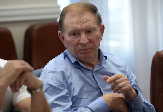 Meeting of Trilateral Contact Group with L.Kuchma, M.Zurabov and H.Tagliavini