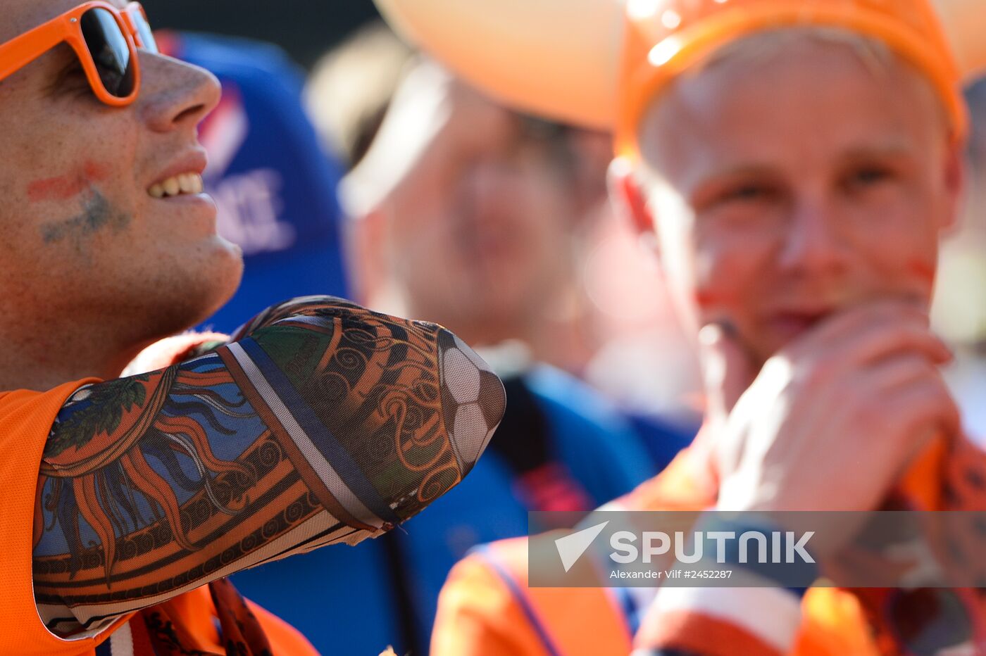 FIFA World Cup 2014. Netherlands vs. Chile