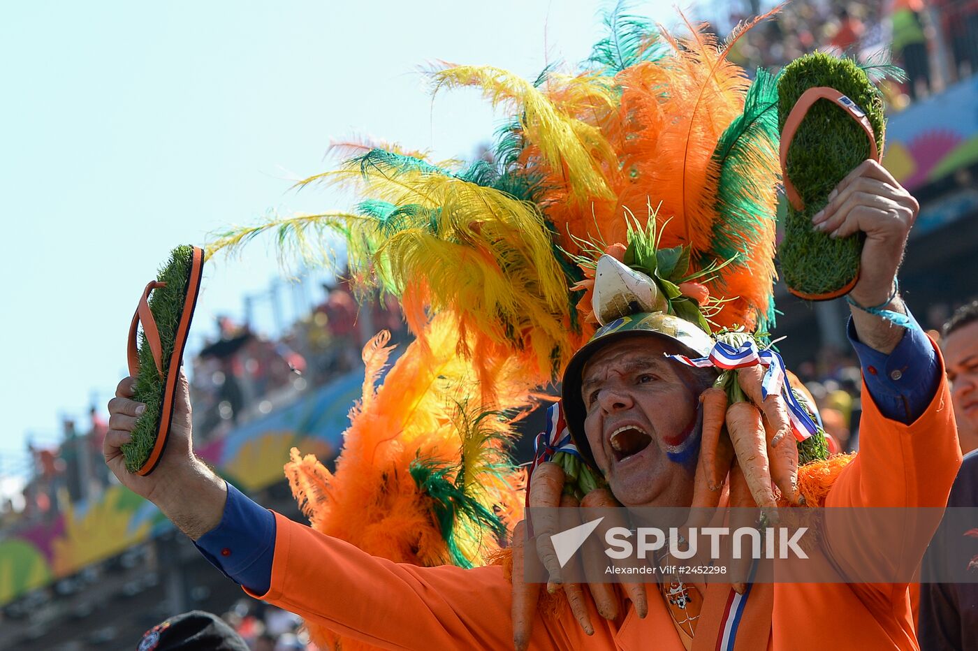 FIFA World Cup 2014. Netherlands vs. Chile