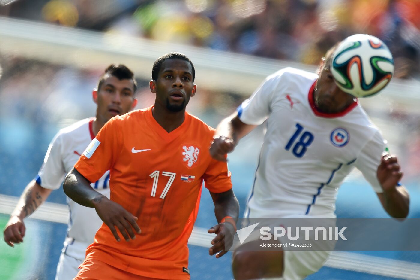 FIFA World Cup 2014. Netherlands vs. Chile
