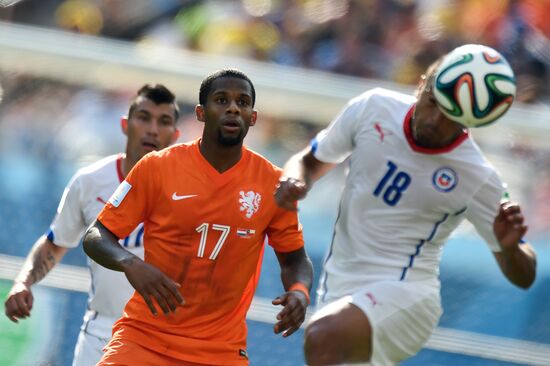 FIFA World Cup 2014. Netherlands vs. Chile