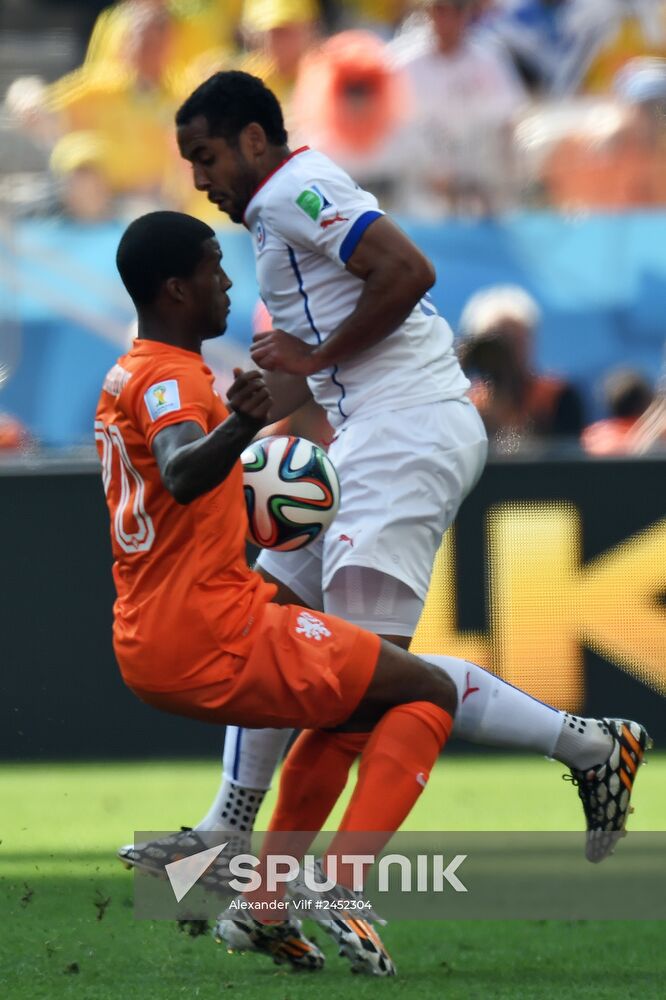 FIFA World Cup 2014. Netherlands vs. Chile