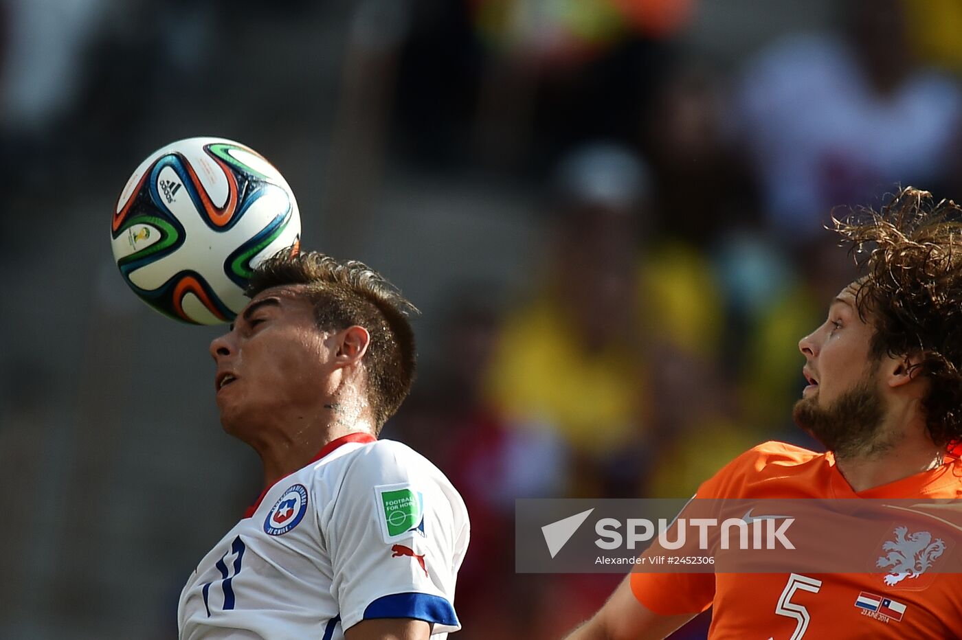 FIFA World Cup 2014. Netherlands vs. Chile