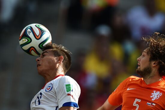 FIFA World Cup 2014. Netherlands vs. Chile