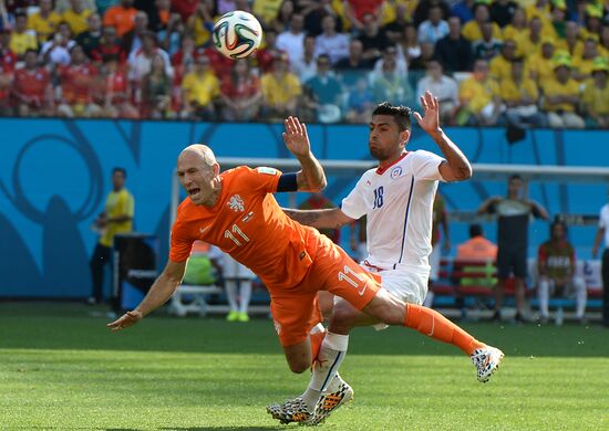 FIFA World Cup 2014. Netherlands vs. Chile