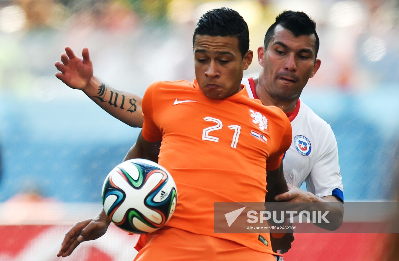 FIFA World Cup 2014. Netherlands vs. Chile