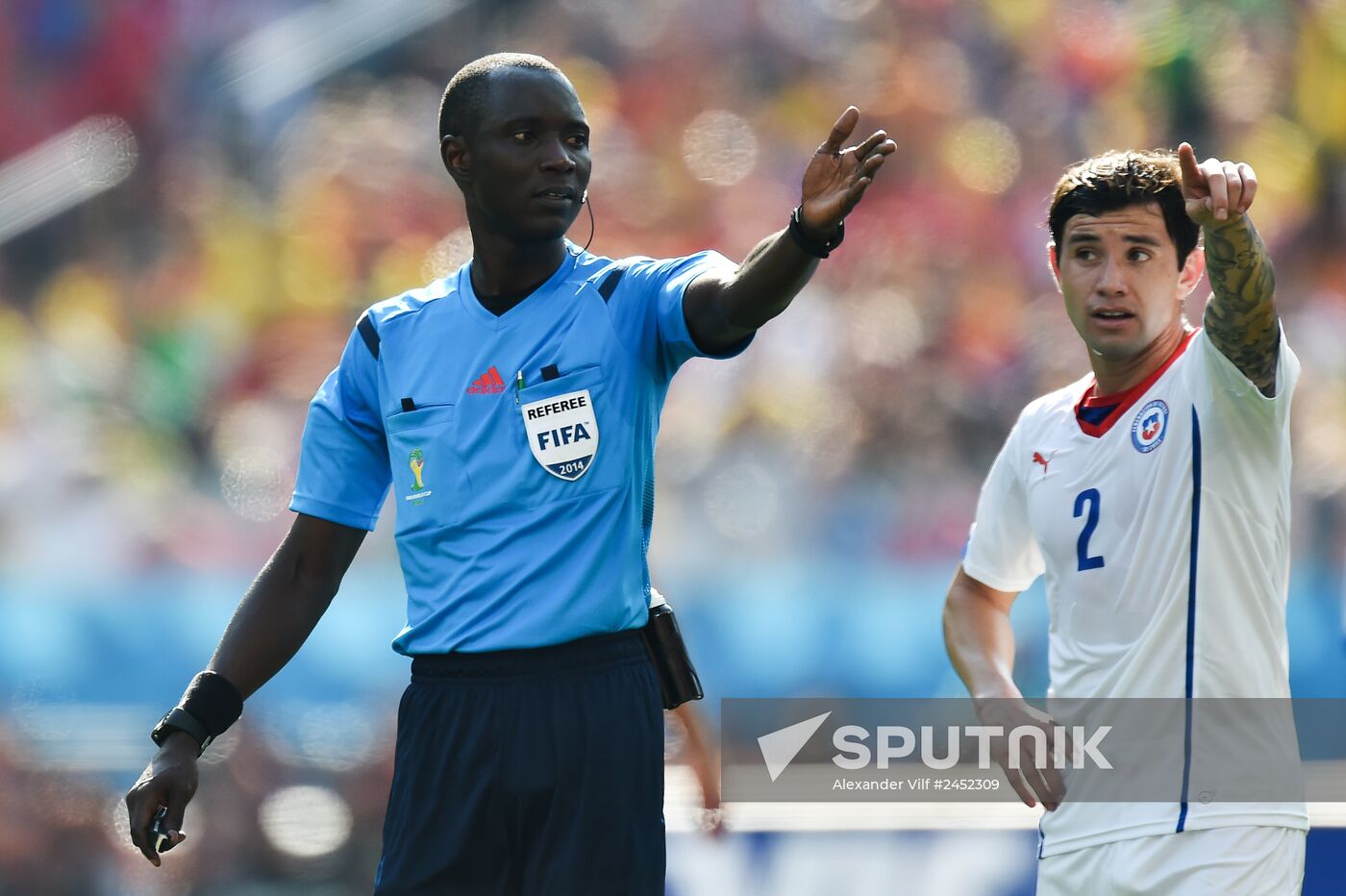 FIFA World Cup 2014. Netherlands vs. Chile