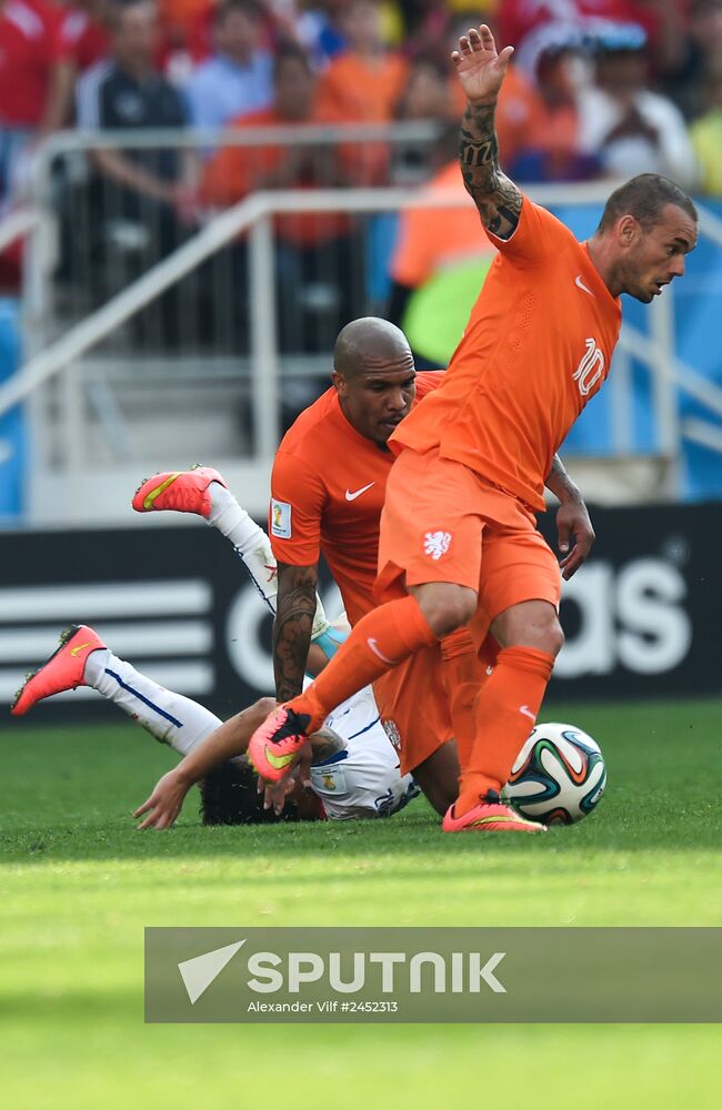 FIFA World Cup 2014. Netherlands vs. Chile