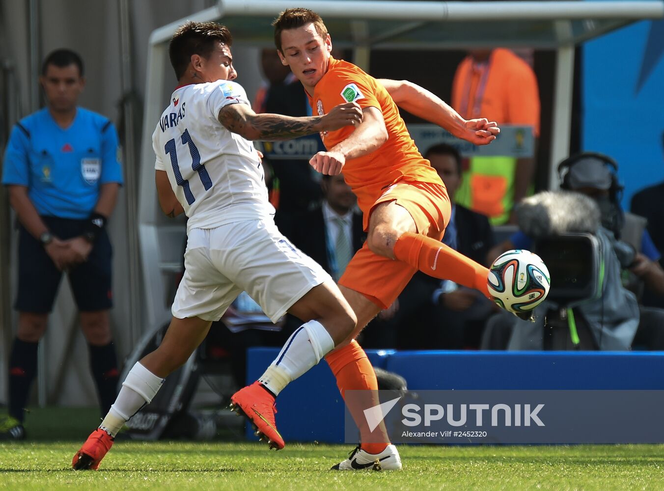 FIFA World Cup 2014. Netherlands vs. Chile