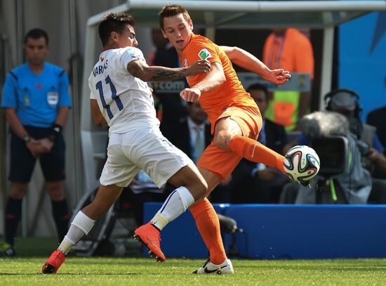 FIFA World Cup 2014. Netherlands vs. Chile