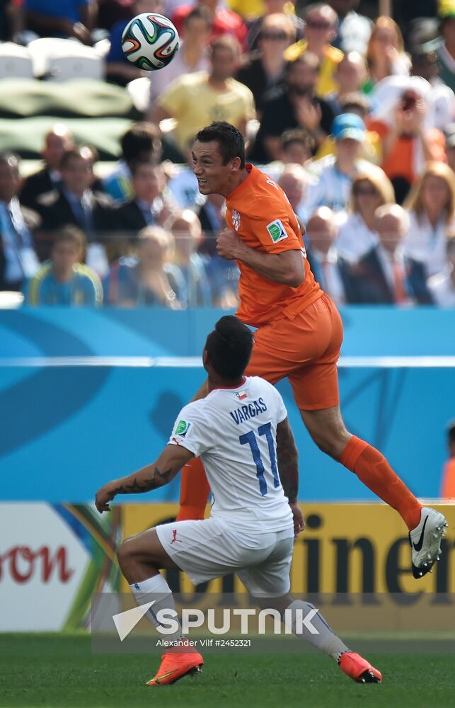 FIFA World Cup 2014. Netherlands vs. Chile