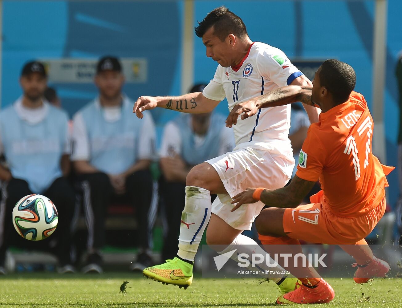 FIFA World Cup 2014. Netherlands vs. Chile