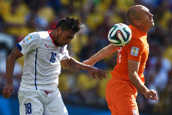FIFA World Cup 2014. Netherlands vs. Chile