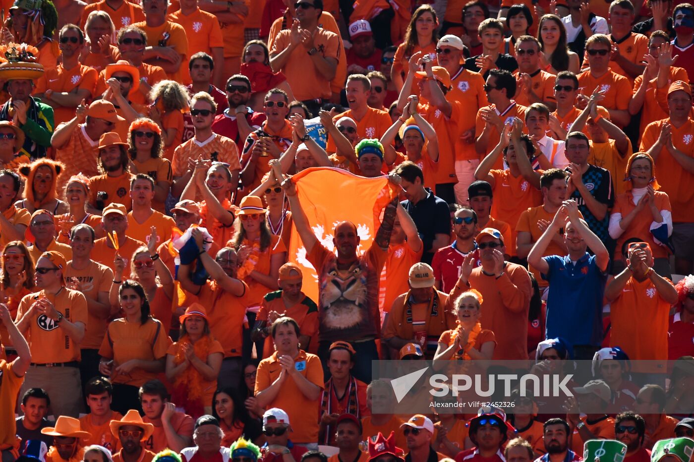 FIFA World Cup 2014. Netherlands vs. Chile