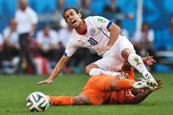 FIFA World Cup 2014. Netherlands vs. Chile
