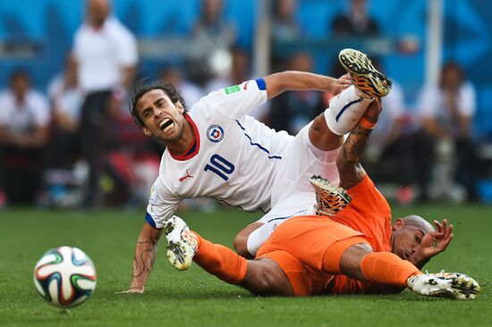 FIFA World Cup 2014. Netherlands vs. Chile