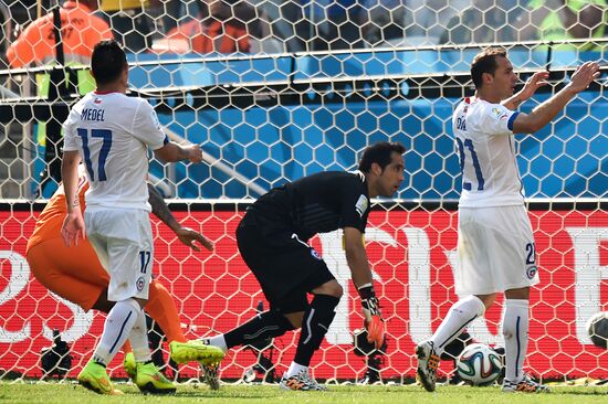 FIFA World Cup 2014. Netherlands vs. Chile
