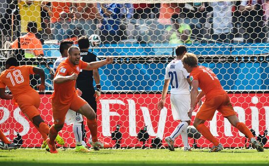 FIFA World Cup 2014. Netherlands vs. Chile