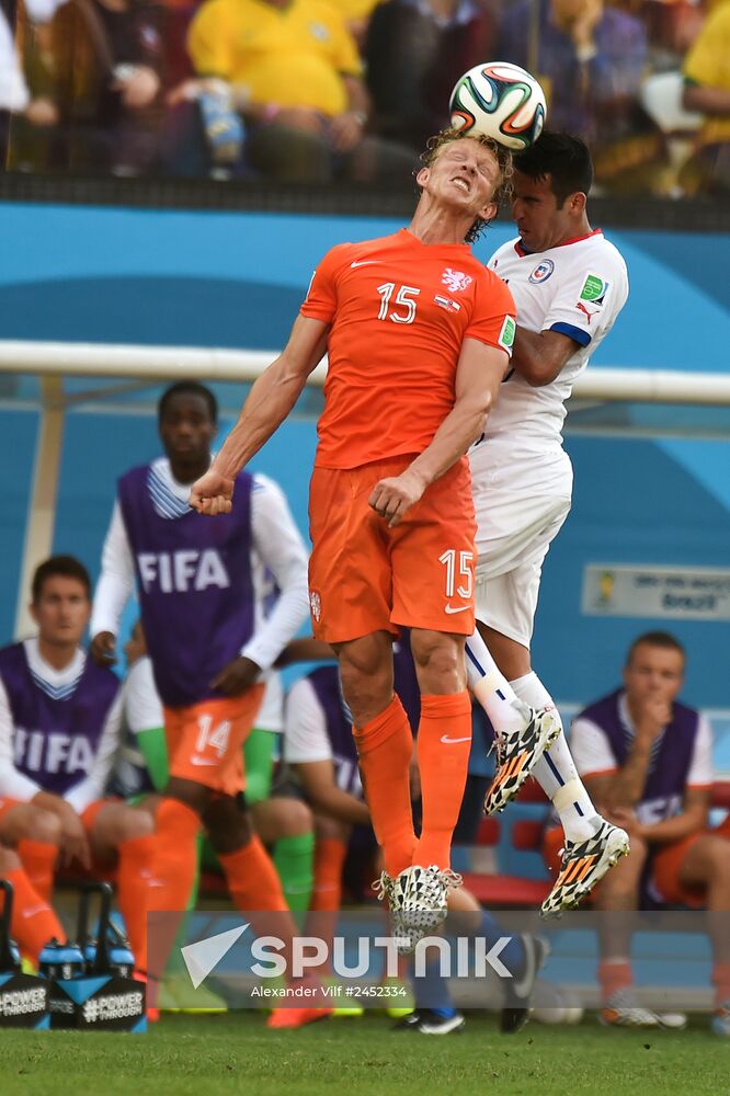 FIFA World Cup 2014. Netherlands vs. Chile