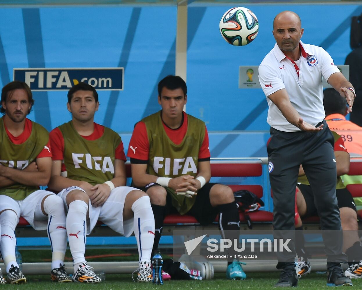 FIFA World Cup 2014. Netherlands vs. Chile