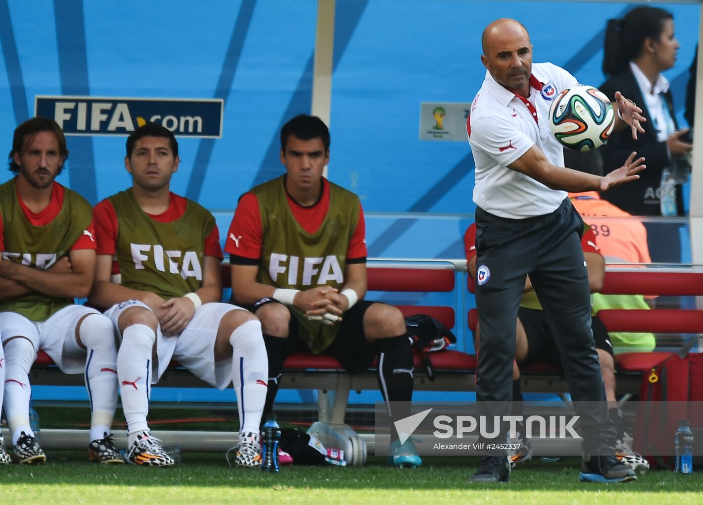 FIFA World Cup 2014. Netherlands vs. Chile