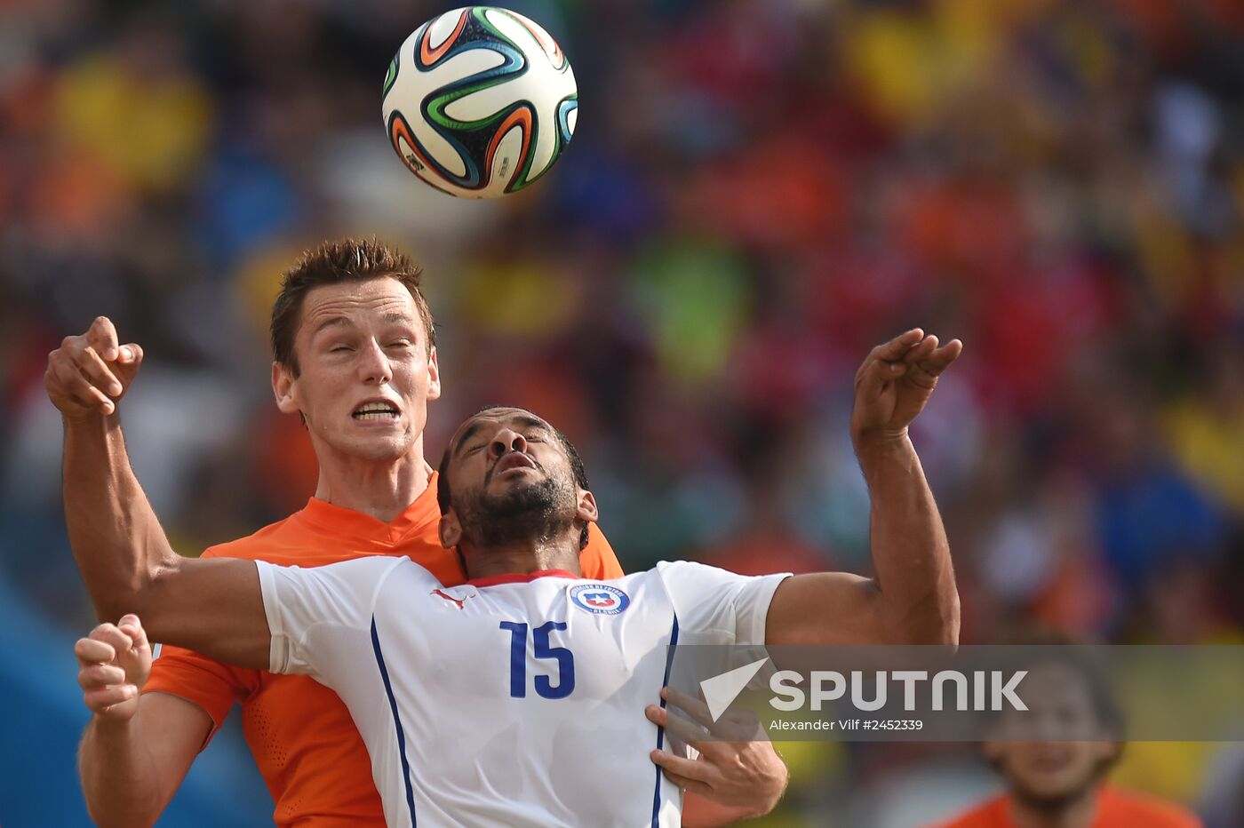 FIFA World Cup 2014. Netherlands vs. Chile
