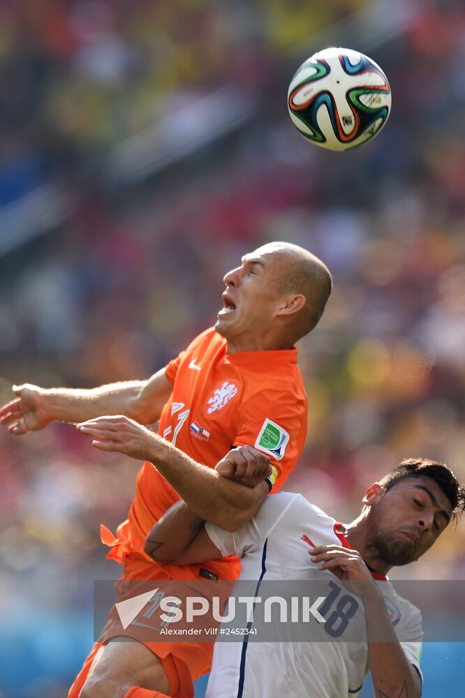 FIFA World Cup 2014. Netherlands vs. Chile