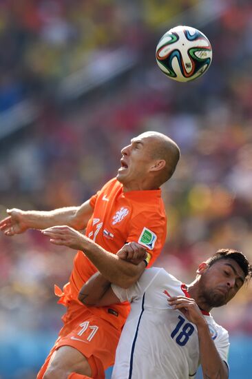 FIFA World Cup 2014. Netherlands vs. Chile