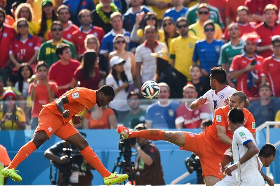 FIFA World Cup 2014. Netherlands vs. Chile